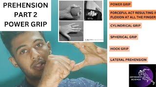 PREHENSION PART 2  HAND COMPLEX BIOMECHANICSPhysiotherapy [upl. by Rusty924]