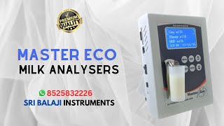 Master Eco Milk Analyser [upl. by Ydrah363]