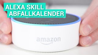 Amazon Alexa Skill  Abfallkalender [upl. by Celie210]