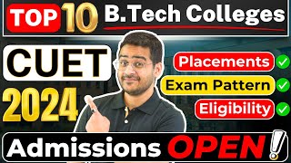 💥Top 10 CUET BTech CSE Private Colleges CUET 2024 BTech Admissions btech cuet cuet2024 viral [upl. by Mercedes732]