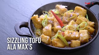 Sizzling Tofu Ala Maxs SIMPOL [upl. by Ahsed]