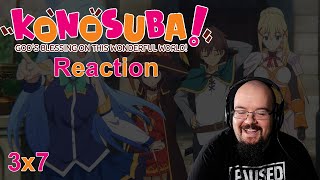 Morth Reacts  KonoSuba 3x7  Darknesss Darkness [upl. by Gnuh]