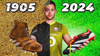 Werelds Oudste vs Nieuwste Voetbalschoenen [upl. by Magel767]