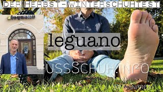 Vorstellung leguano – Barfußschuhe Test Winter 2022 [upl. by Nuawed926]