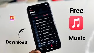 How to download songs in iPhone  Free iOS 17  UPDATED METHOD [upl. by Einaoj987]