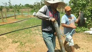 Tirando a bomba de 15cv monofásica para colocar a de 2cv 220v trifásicaEp01 [upl. by Karisa]