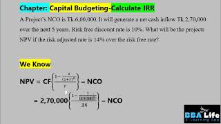 NPV by annuity formula method ।। Capital Budgets ✅Class4 [upl. by Jonell]