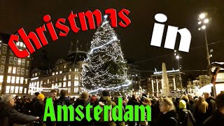 Christmas in Amsterdam lighting of the Christmas tree full version [upl. by Ardnaz]