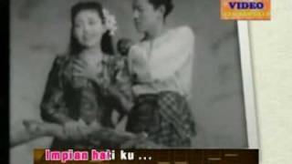 quotSEMARAK HATIquot original PRamlee dari filem quotJuwitaquot1951 chorus berulang amp lyric by ZAHADA VIDEO [upl. by Cass]