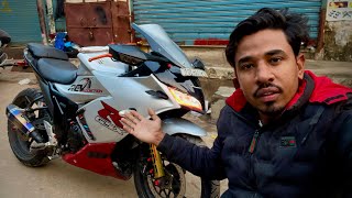 Fully Loaded Modified Suzuki Gixxer  Techno khan [upl. by Arocal]