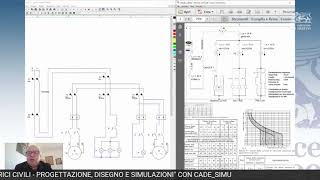 1  Impianti elettrici civili progettazione disegno simulazioni [upl. by Ebehp]