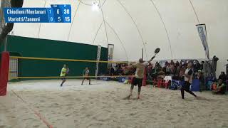 Italiani Under e Over FINALE OVER 40 ChiodioniMontanari vs MariottiZannoni Beach Tennis [upl. by Dnarb557]