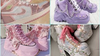 shoes design  designer shoes  beautiful shoes fashion luxury lifestyle viralshort viralvideo [upl. by Rusty645]