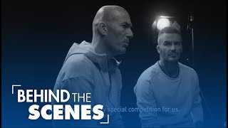 David Beckham and Zidane talk before the Champions League Final [upl. by Mezoff395]