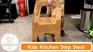 Kids Kitchen Step Stool [upl. by Verena]