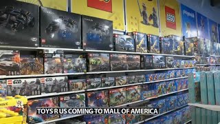 Toys R Us opening at Mall of America in Minnesota [upl. by Enneiviv]