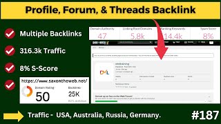 Create High Quality Profile Backlinks Forum Backlink and Threads backlink  Increase Your Traffic [upl. by Hemetaf]