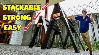 Every Workshop NEEDS These Sawhorses [upl. by Naashom]