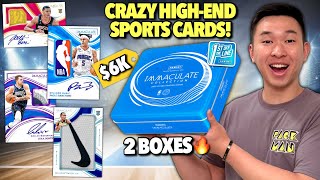 CRAZY HIGHEND CARDS 6K 😳🔥 202223 Panini Immaculate Collection Basketball FOTL Hobby Box Review [upl. by Aihsemat]