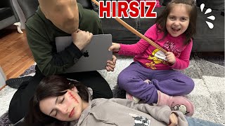 ZEYNEP HİRANUR EVİNE HIRSIZ GİRİYORبابا جاب لي بالون  جنى مقداد  طيور بيبي [upl. by Hoi]