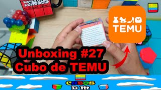 Cubo de TEMU Unboxing 27  Review  Nuevo cubo para la colección cubos d y m parati cubo cubing [upl. by Wiedmann]