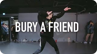 bury a friend  Billie Eilish  Tina Boo Choreography [upl. by Anirtak]