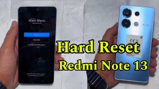 Hard Reset Redmi Note 13 [upl. by Ahsas]