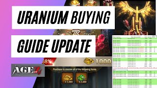 Age of Origins  Uranium Buying Guide Update [upl. by Decima]