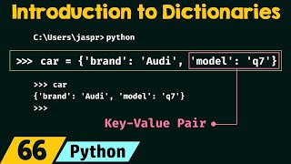 Introduction to Dictionaries in Python [upl. by Zetrauq]