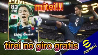 eFootball™ Contratei o Okazaki [upl. by Ibrab]