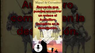 Las 5 Mejores Frases de DON QUIJOTE DE LA MANCHA audiolibrosenespañol libros audiolibrosgratis [upl. by Shaeffer]