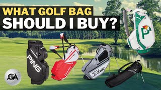 What Golf Bag Should I Buy  Golf Bag Buying Guide [upl. by Justinian]