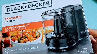 Unboxong Picadora Black amp Decker  blender machine [upl. by Yde]