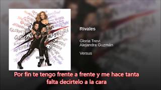 Gloria Trevi y Alejandra Guzman Rivales letra [upl. by Eaver247]