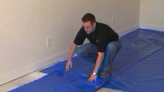 How to Install the Moisture Barrier Over Concrete Subfloor [upl. by Aglo]