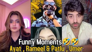 16 November 2024 Funny moments 😁😀😄  Ayat Umer amp Rameel  Patlu  Mehar [upl. by Johnath]