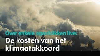 Live De kosten van het klimaatakkoord [upl. by Ailecnarf223]