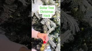 🎄✨Transform your Christmas tree with this easy DIY Dollar Tree ornament hack 🎄✨ [upl. by Eemaj]