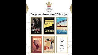 Libris Literatuur Prijs 2024  De Shortlist [upl. by Enileuqaj]