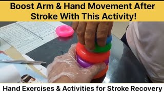 Boost Arm amp Hand Movement After Stroke With This Activity [upl. by Anella]