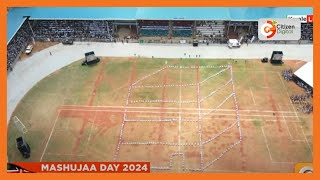 Children entertain guests at Mashujaa Day celebrations with an Affordable Housingthemed performance [upl. by Jaimie896]