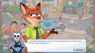 Club Penguin  Festa Zootopia 2016 Parte 1 Tudo da Festa [upl. by Nilhsa]