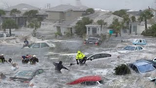 Terrifying footage shows Hurricane Helenes brutal impact in Florida and Georgia [upl. by Ilrahc]