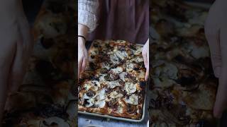 Caramelized Onion Potato Focaccia❤️ recipe food [upl. by Carrissa]