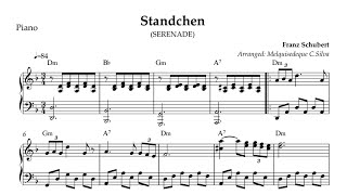 Standchen Serenade Franz Schubert  Piano [upl. by Olegnad]