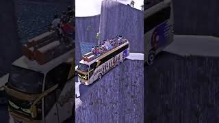 Worlds Steepest Roads drive bus ets2 shortsfeed [upl. by Resarf]