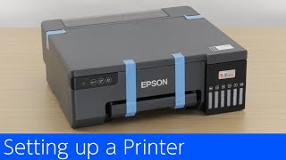 L8050  Setting Up a Printer [upl. by Abebi]