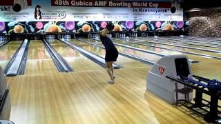 Roosa Lundén 300  49th QubicaAMF Bowling World Cup [upl. by Lapotin253]