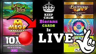 🔴 Live Online Scratch Cards  Bierans Cards [upl. by Uzia676]