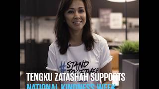 Tengku Zatashah Supports National Kindness Week [upl. by Graeme]